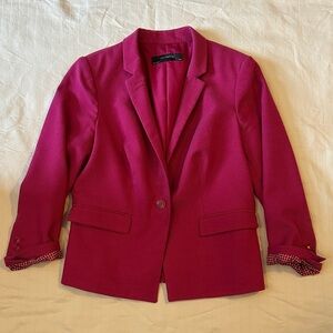 The Limited Fuchsia Blazer